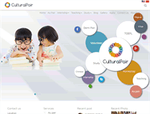 Tablet Screenshot of culturalpair.com